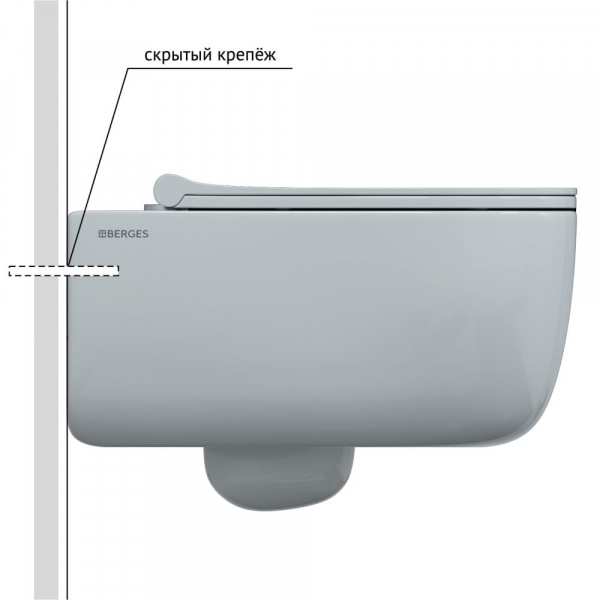 ������ BERGES ��������� EGO XL Rimless 54 �� ������� Toma Slim SO ���������, ���������� 082118